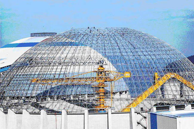 沙坪坝电厂网架工程