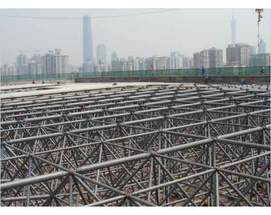 沙坪坝新建铁路干线广州调度网架工程